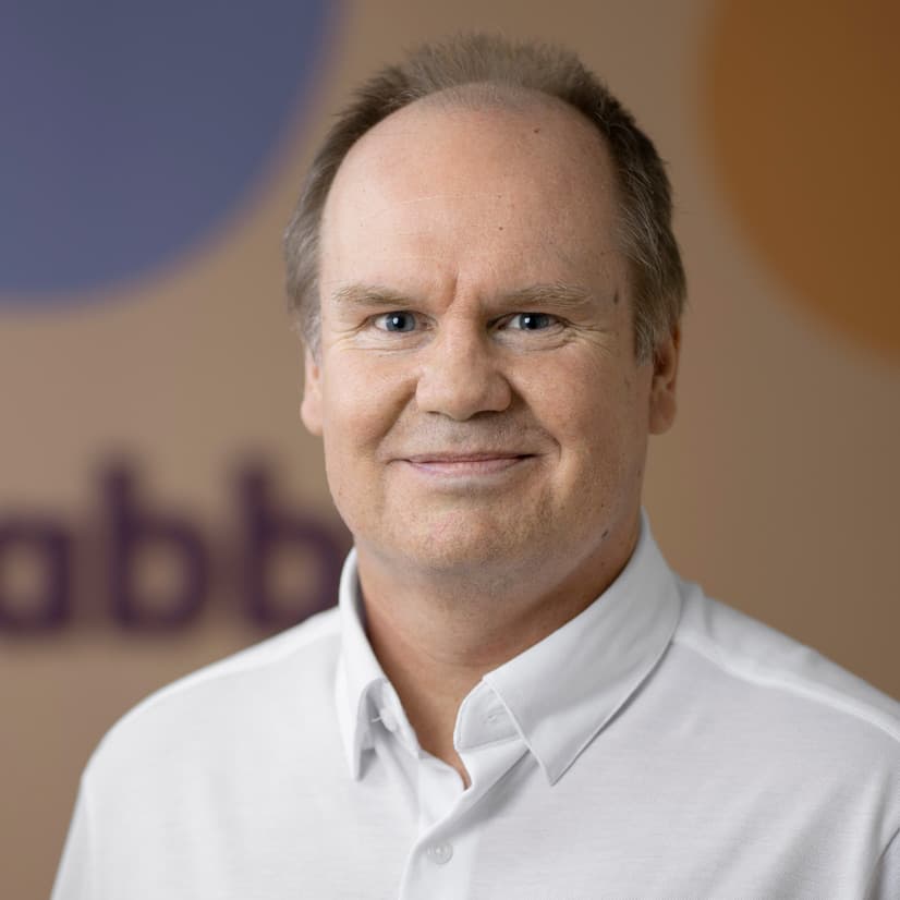 Porträtt på Martin Larsson, CEO på Habbie