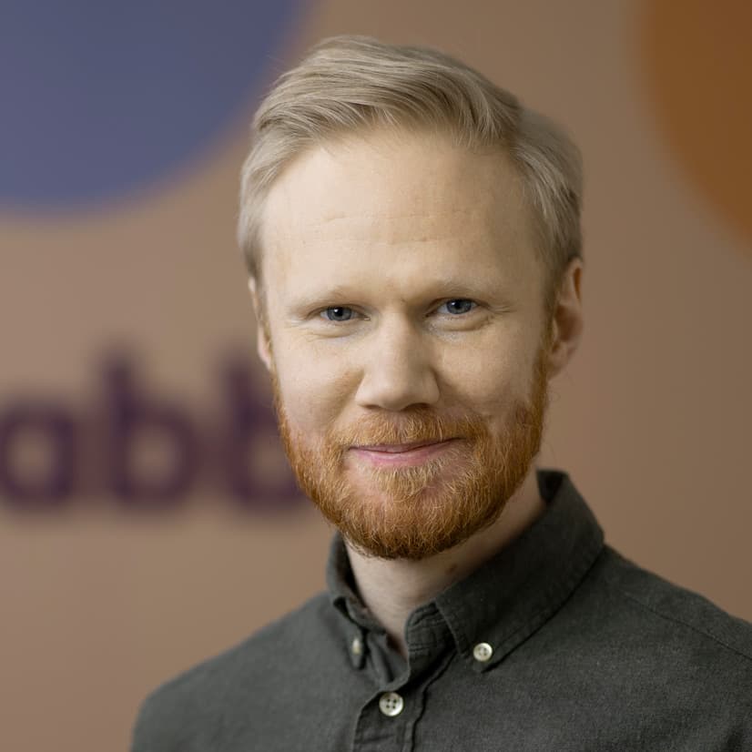 Porträtt på Tobias Norén Hallin, CTO på Habbie